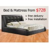 Bundle T : Bed and Mattress Special - Queen/King